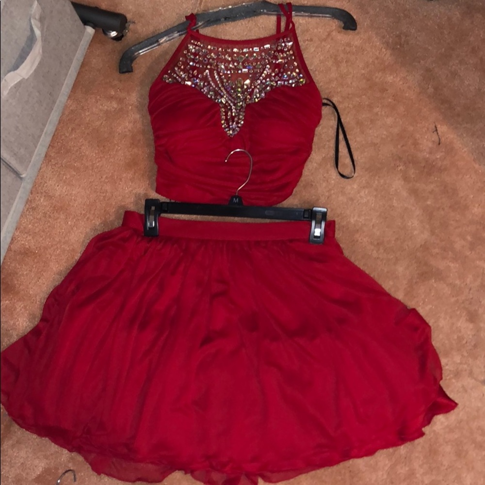 Red Homecoming dress